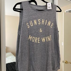 Sunshine and more wine tank